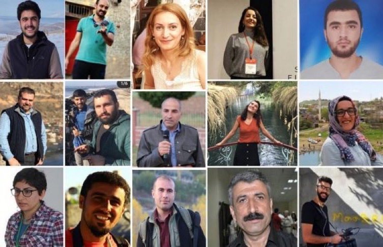 Diyarbakır'da 16 gazeteci tutuklandı